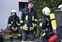 Dachstuhlbrand Koeln Poll Geislarerstr P405